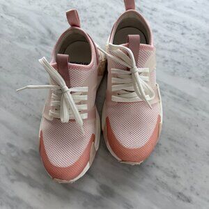 MONCLER Ladies Open Pink Lunarove Sneaker Brand Size 36.5 (US 6.5)